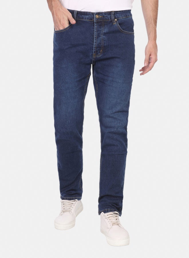 Tom Ford Men’s Slim Straight Fit Jeans – Mid Rise, Modern Casual Pants - Blue - Image 1